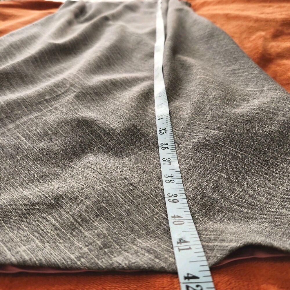 Donna Ricco Sheath Dress Women Size 10 Gray Pink Lined Sleeveless Zipper - Picture 12 of 14